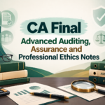 CA Final Advanced Auditing, Assurance and Professional Ethics Notes: Complete Guide for Exam Preparation