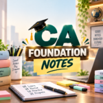 CA Foundation Notes: Complete Subject-Wise Notes & Preparation Guide