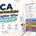 CA Intermediate Chapter Wise Weightage January 2027: Subject-Wise Marks, Important Chapters & Preparation Strategy