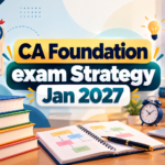 CA Foundation Exam Strategy January 2027: Study Plan, Timetable and Preparation Tips